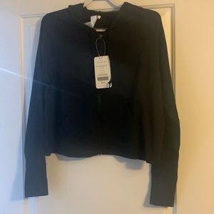 Fabletica plus size athletic jacket with hood-NWT